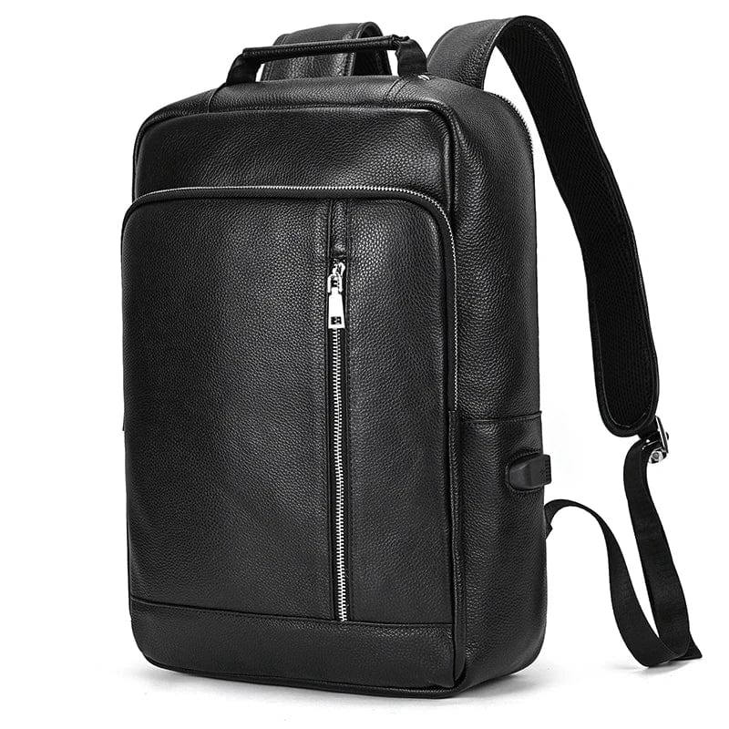 Sac à dos ordinateur femme cuir Noir Dailysac