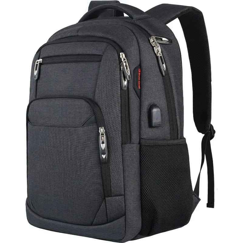 Sac à dos ordinateur femme ergonomique Gris foncé Dailysac