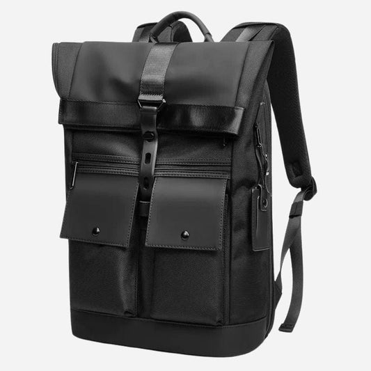 Sac à dos ordinateur homme chic – Élégance et praticité pour vos voyages professionnels Noir Dailysac