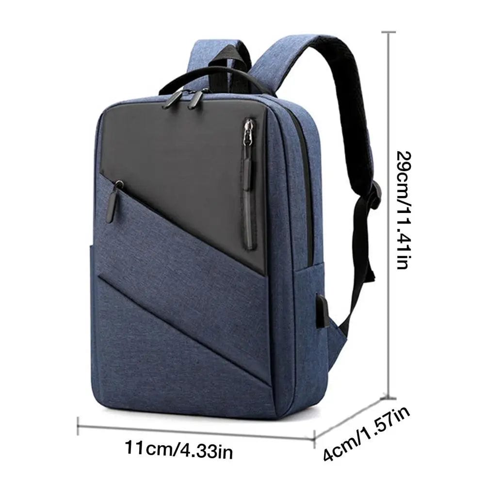 Sac à dos pour ordinateur portable homme Bleu foncé Dailysac