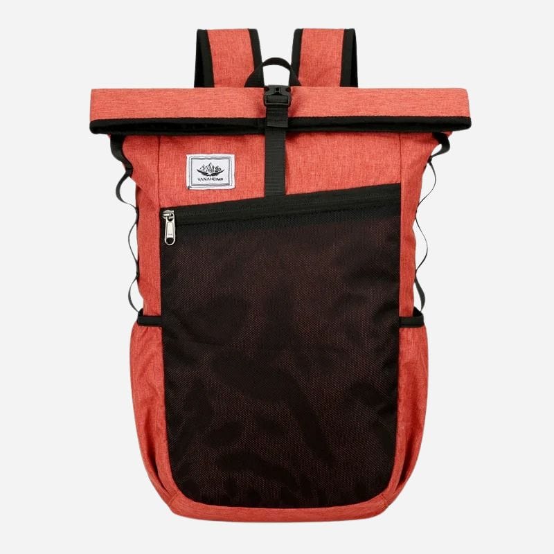Sac à dos ville femme imperméable Orange Dailysac