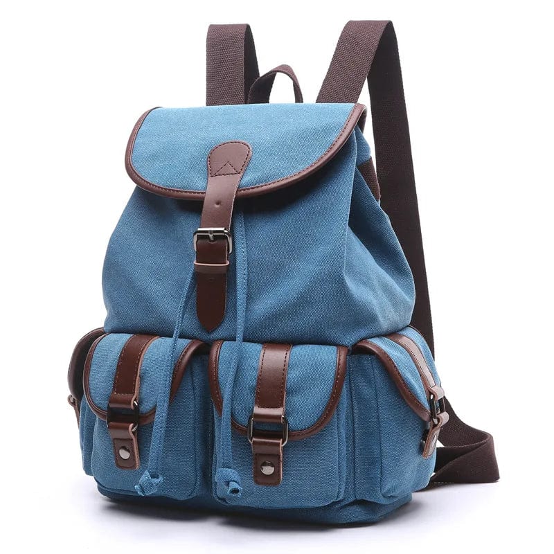 Sac à dos vintage femme Bleu ciel Dailysac