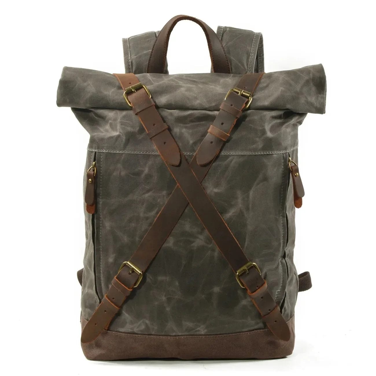 Sac à dos vintage toile Vert militaire Dailysac