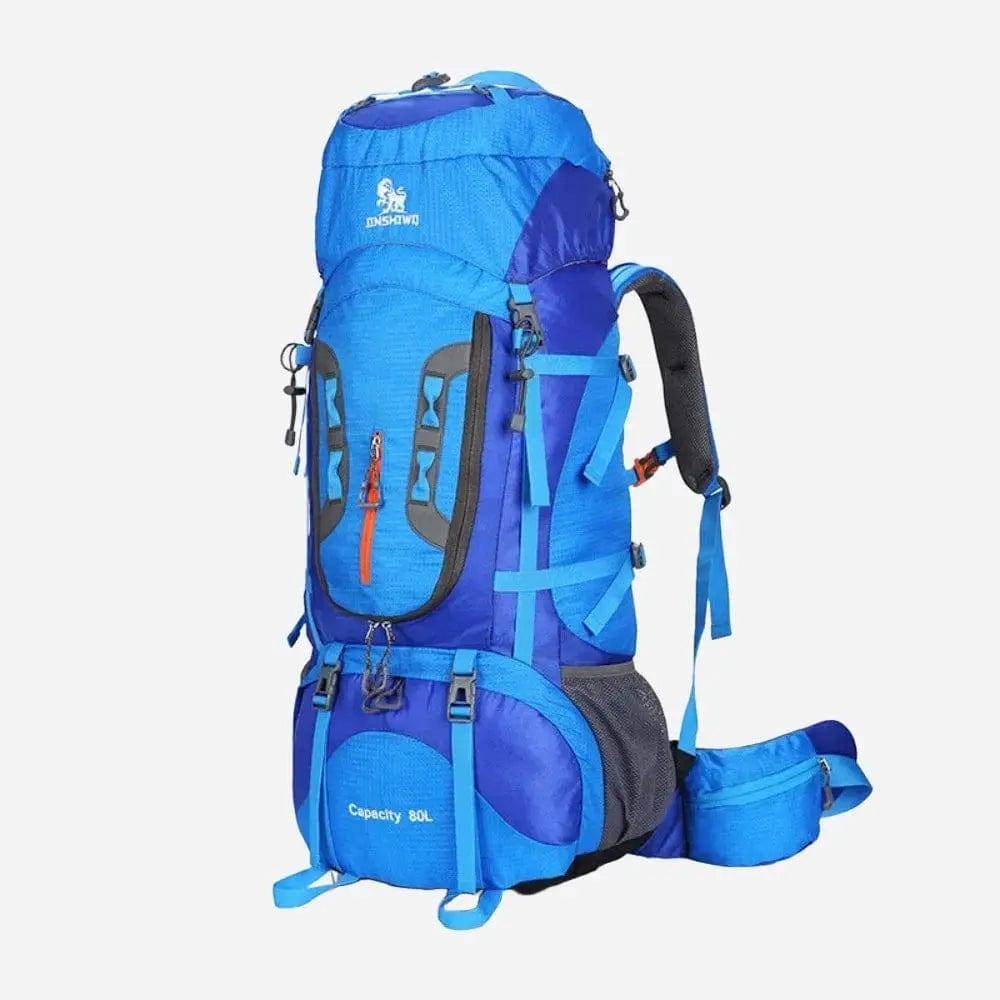 Sac à dos voyage 80l camping Bleu Dailysac