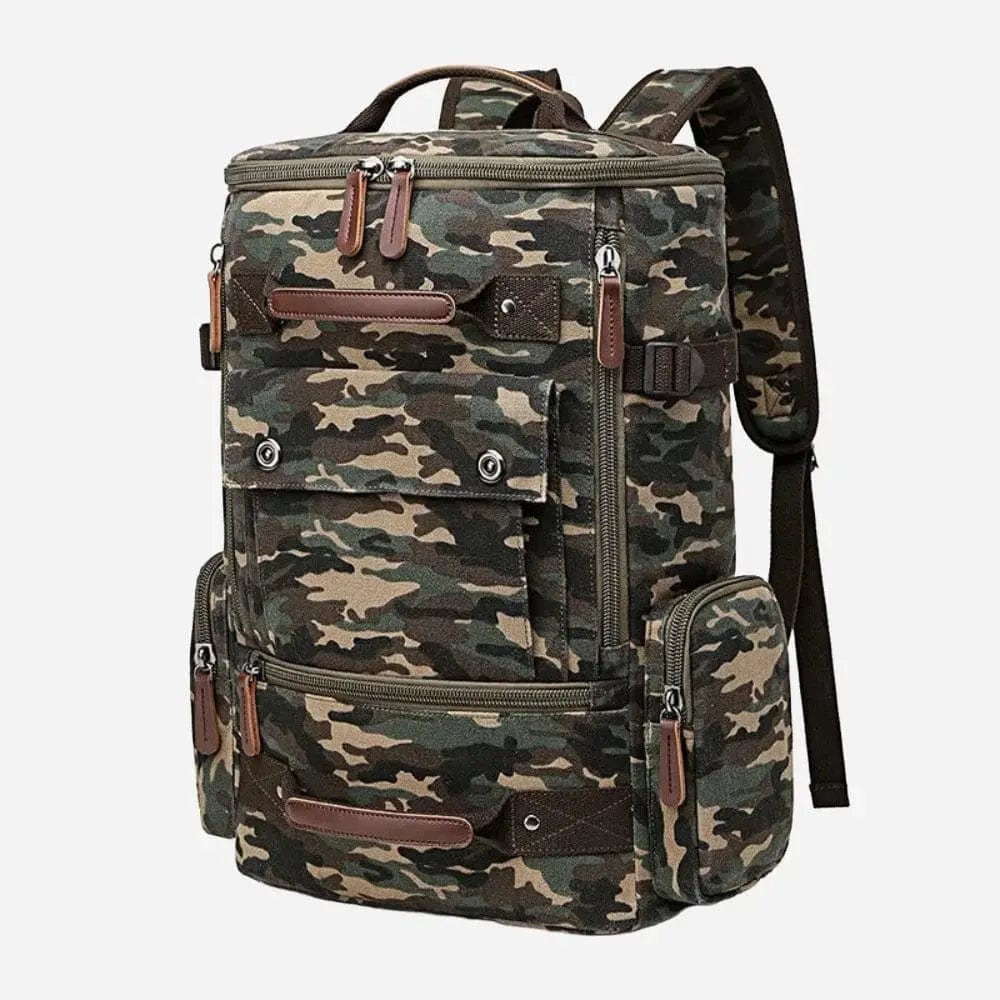 Sac à dos voyage avion Camouflage vert Dailysac