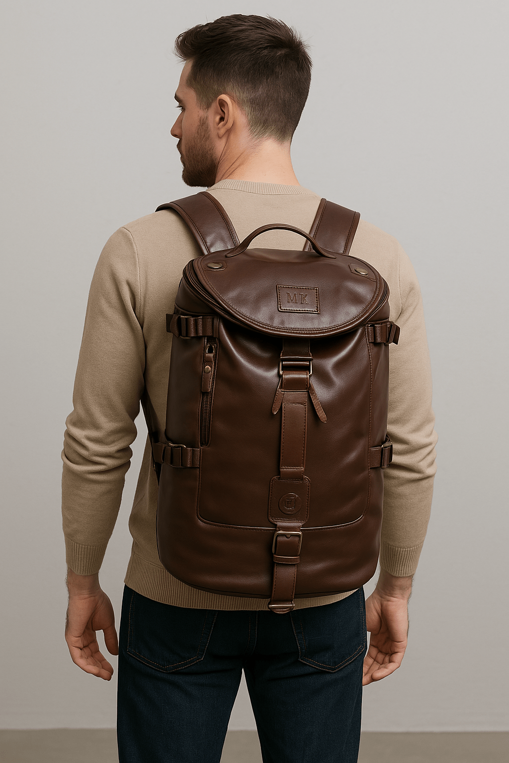 Sac à dos voyage cuir homme Dailysac