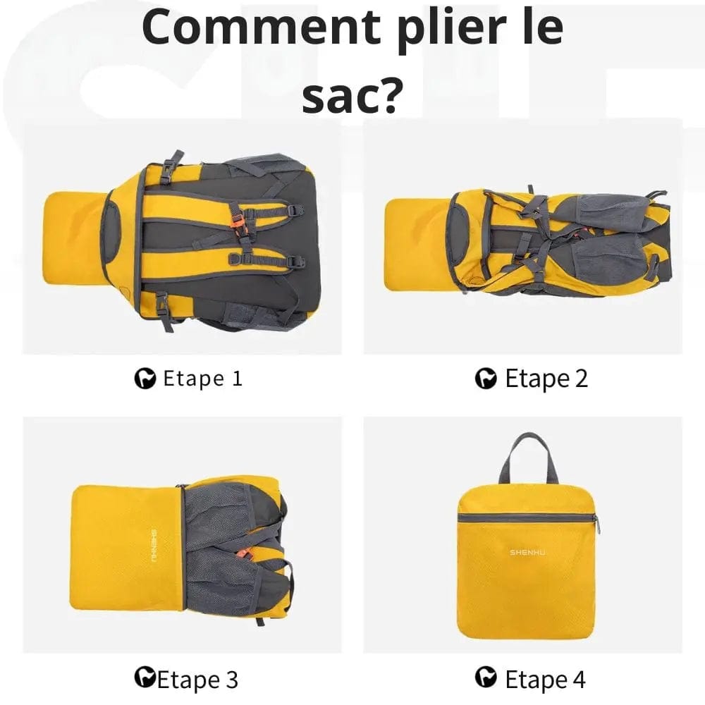 Sac à dos voyage femme 40L Dailysac