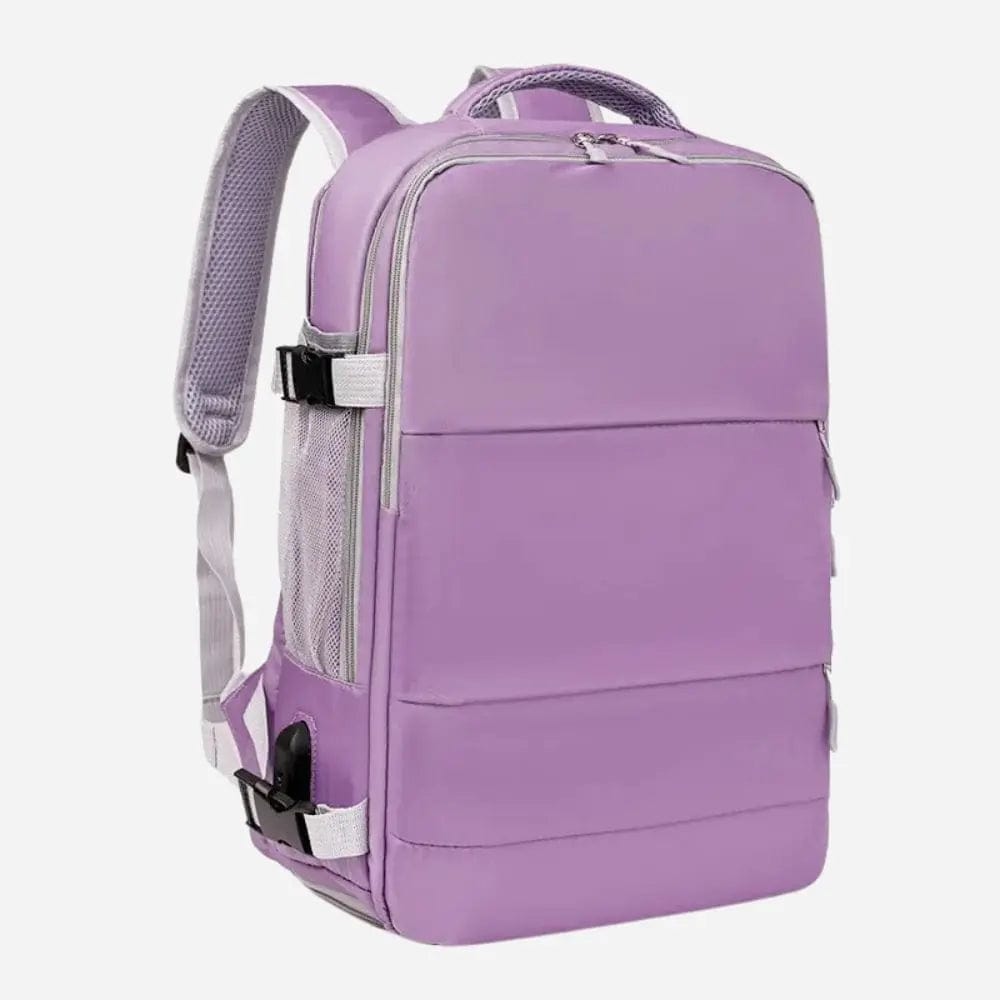 Sac à dos voyage femme week end Violet / 30x18x42cm Dailysac