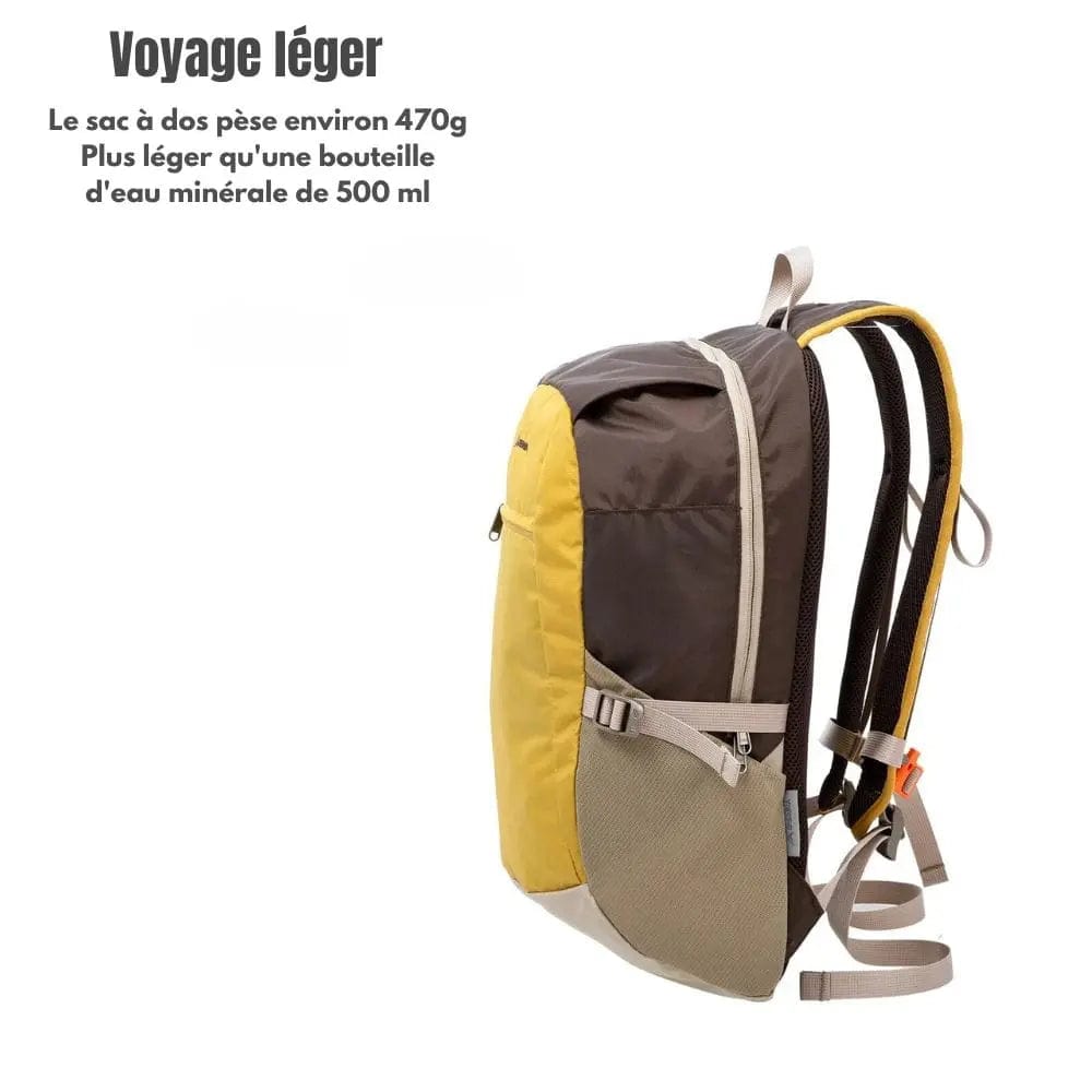 Sac à dos voyage léger Jaune Dailysac