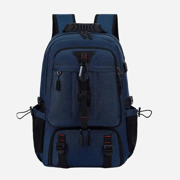Sac De Voyage 60L Tout Léger Avec 2 Roues - Noir Et Gris, Ultra Pratique Pour Le Week-end