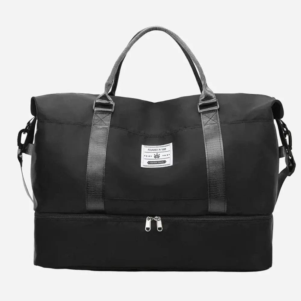 Sac à main de voyage femme bandoulière Noir Dailysac