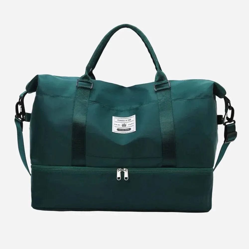 Sac à main de voyage femme bandoulière Vert foncé Dailysac