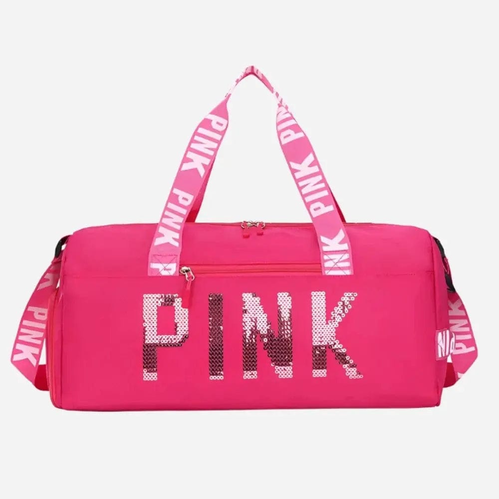 Sac de sport voyage cabine rose foncé Dailysac