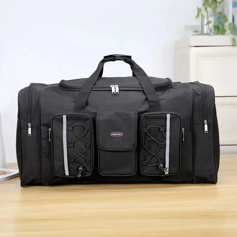 Sac de voyage 70l Noir trois poches Dailysac