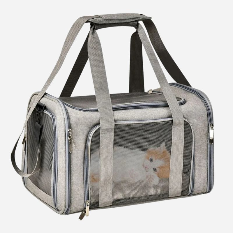 Sac de voyage animaux Gris / L (50x34x34cm) Dailysac