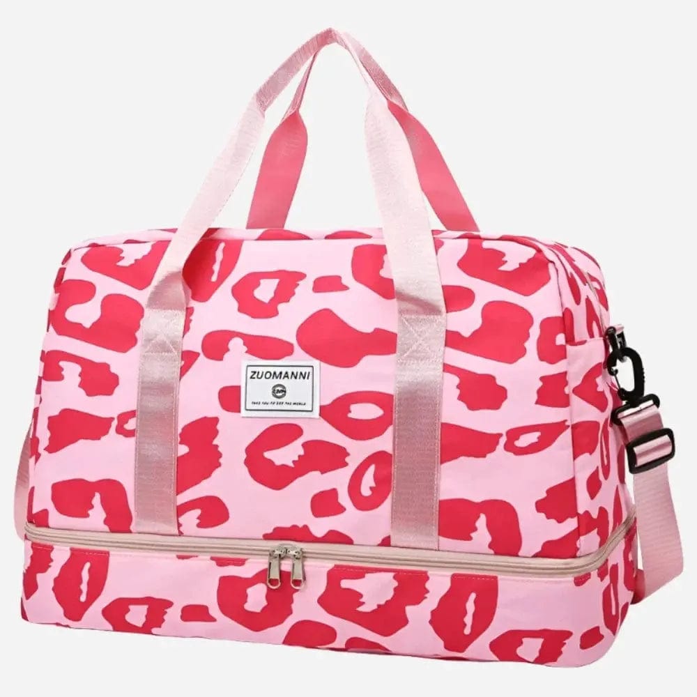 Sac de voyage animaux Rose Dailysac