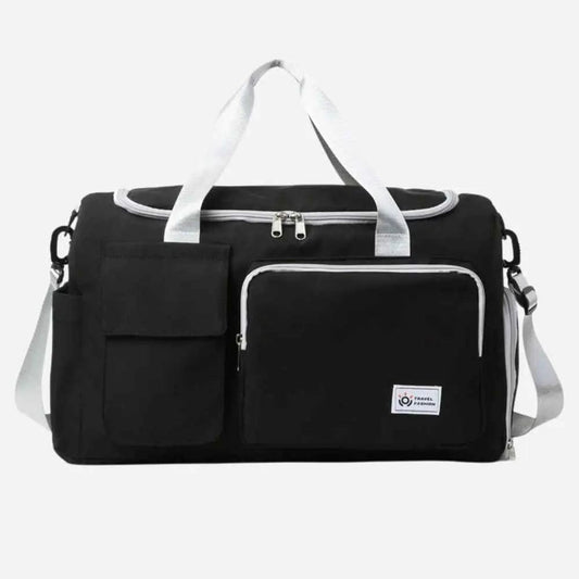 Sac de voyage avec bretelles Noir Dailysac