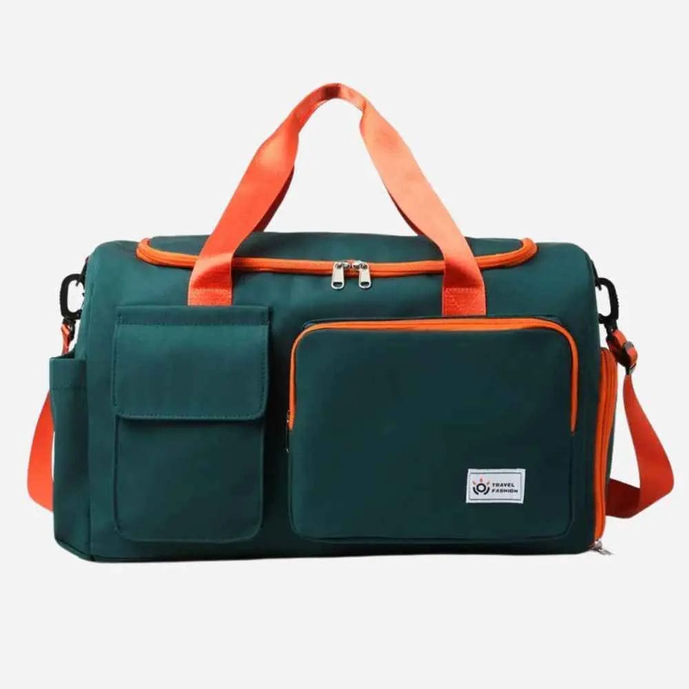 Sac de voyage avec bretelles Vert Dailysac