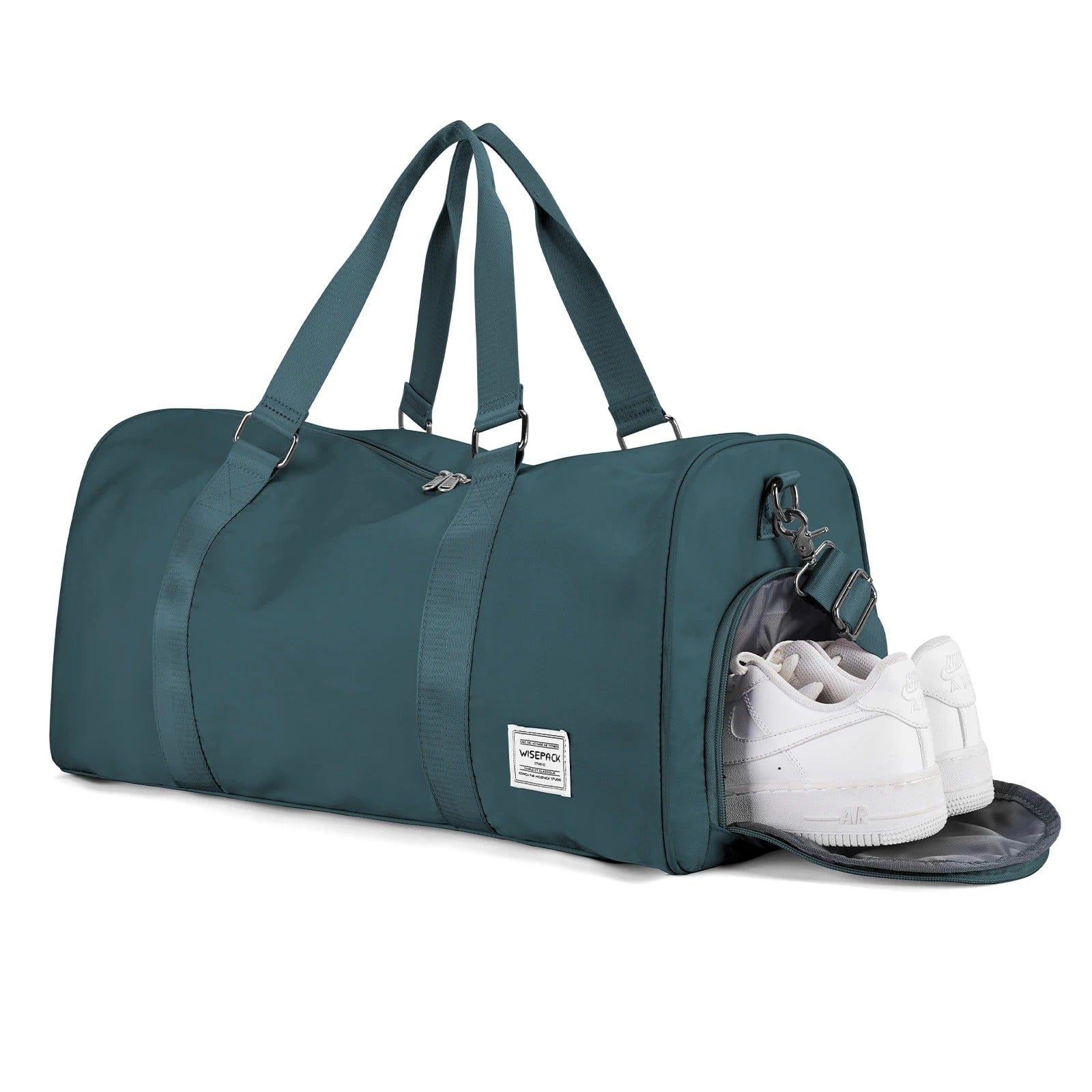 Sac de voyage avec compartiment chaussures Bleu Dailysac