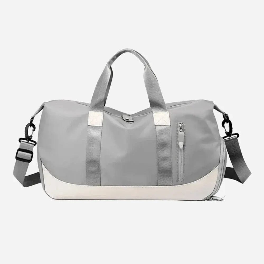 Sac de voyage avec rangement chaussures Gris Dailysac