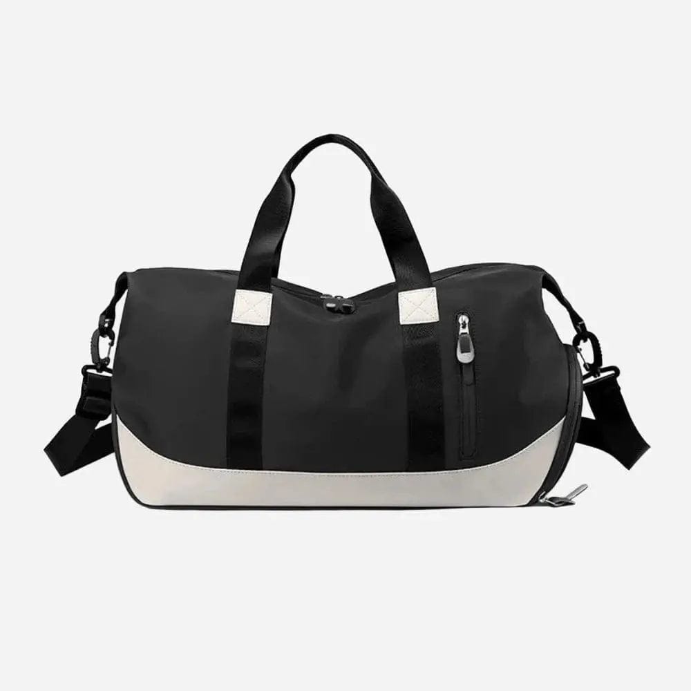 Sac de voyage avec rangement chaussures Noir Dailysac