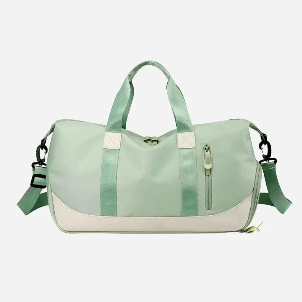 Sac de voyage avec rangement chaussures Vert Dailysac