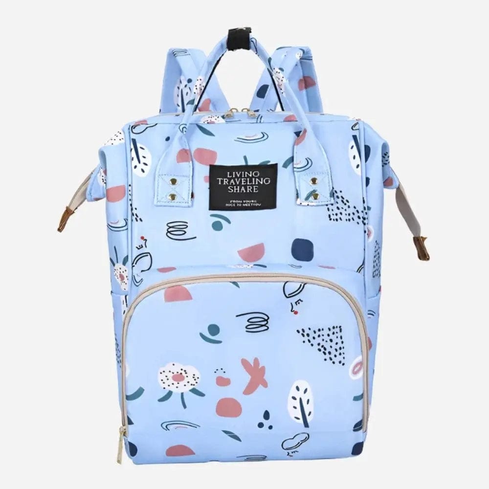 Sac de voyage bébé fille Bleu clair Dailysac