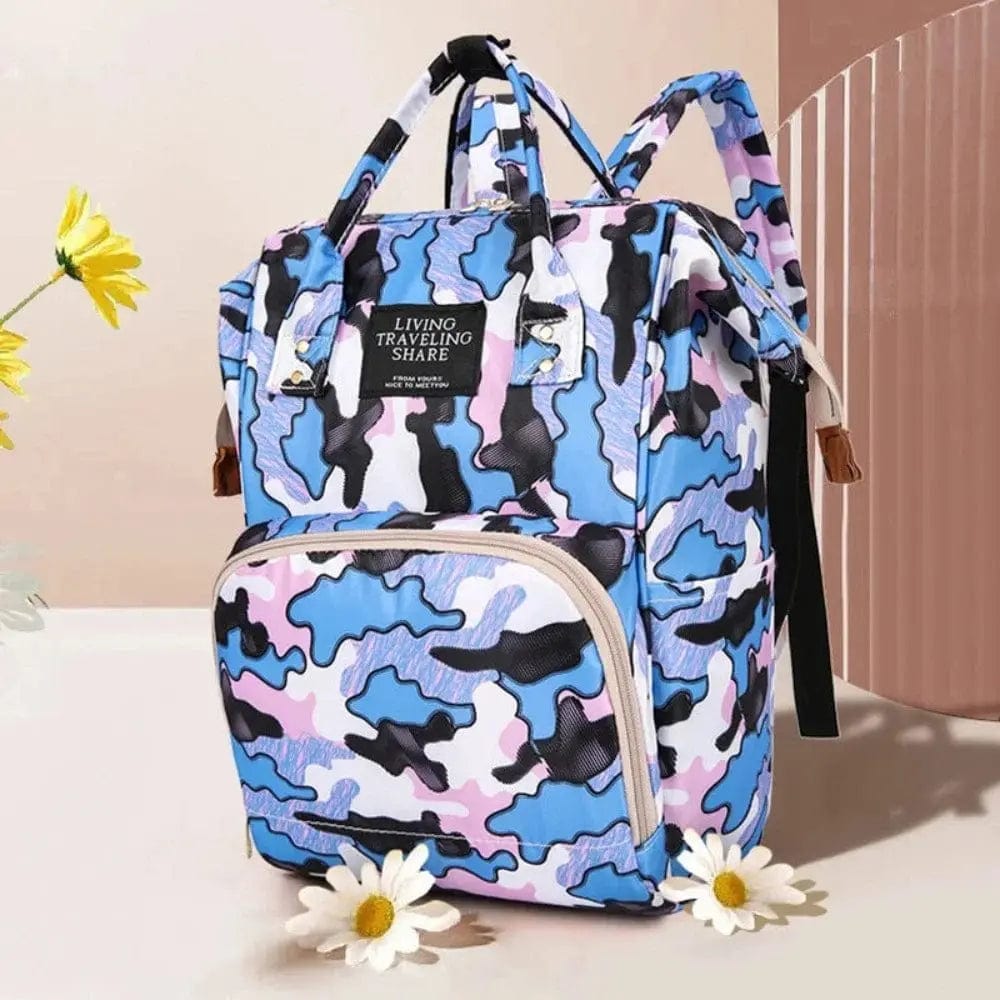 Sac de voyage bébé fille Bleu Dailysac