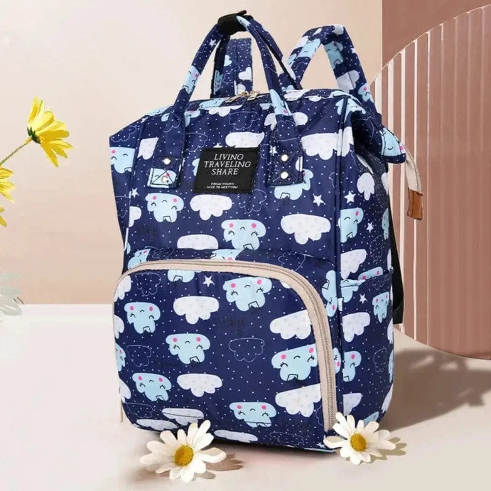 Sac de voyage bébé fille Bleu foncé Dailysac