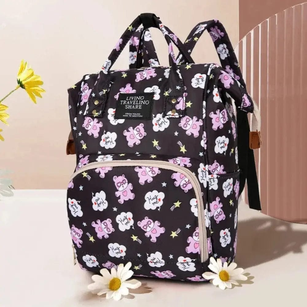 Sac de voyage bébé fille Noir Dailysac