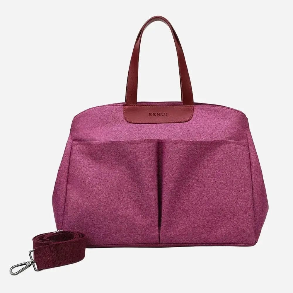 Sac de voyage bebe Rose rouge-L Dailysac