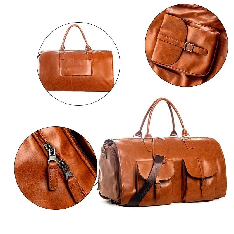 Sac de voyage cabine cuir homme Dailysac