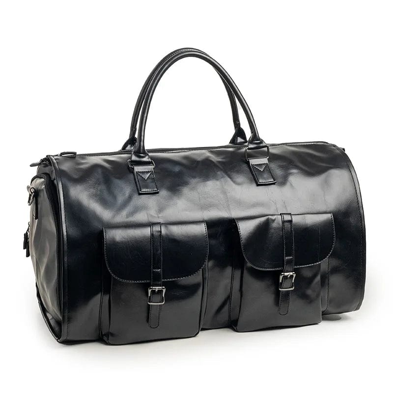 Sac de voyage cabine cuir homme Noir Dailysac