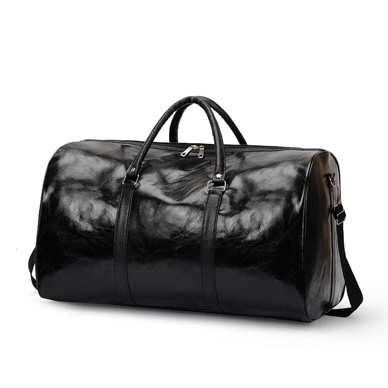 Sac de voyage cabine en cuir Noir Dailysac