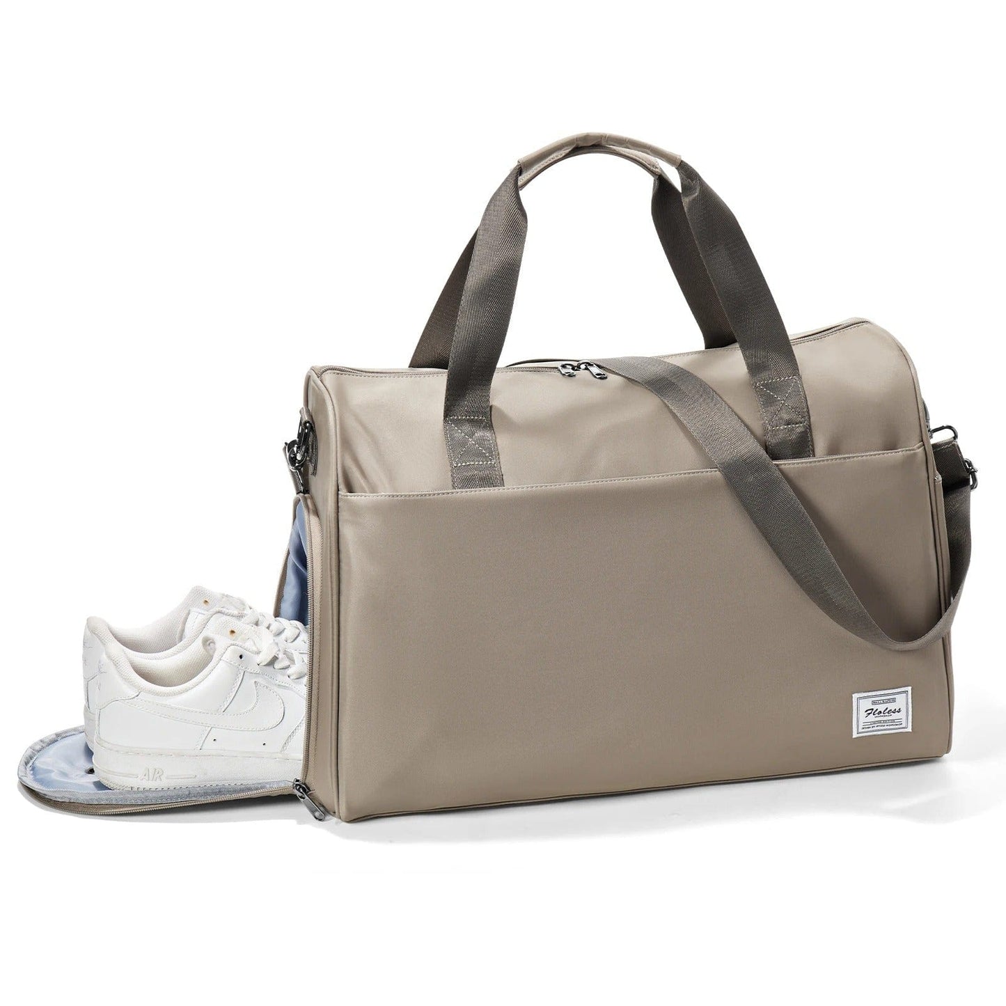 Sac de voyage compartiment chaussures Khaki Dailysac