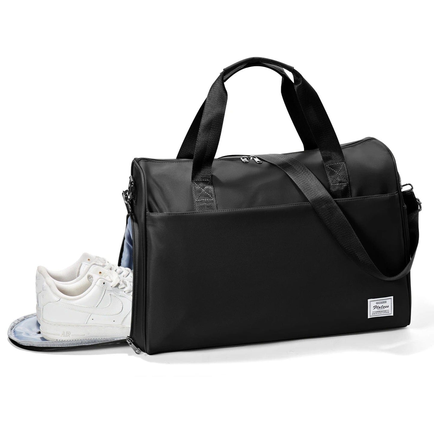 Sac de voyage compartiment chaussures Noir Dailysac