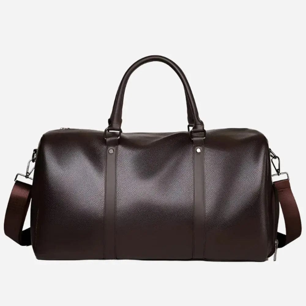 Sac de voyage cuir homme Marron Dailysac