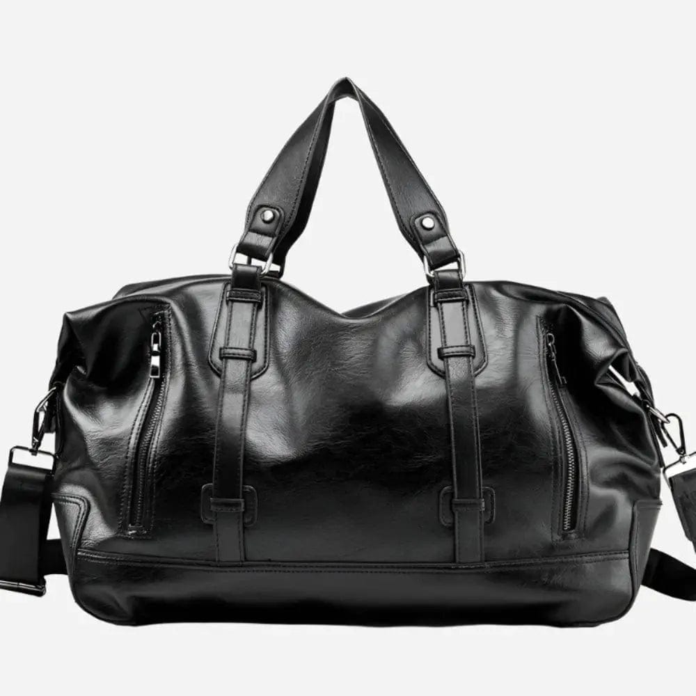 Sac de voyage cuir noir homme Noir Dailysac