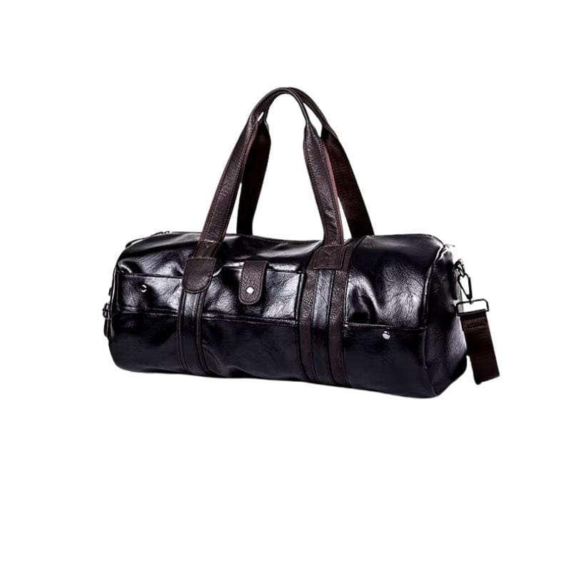 Sac de voyage cuir noir Noir Dailysac