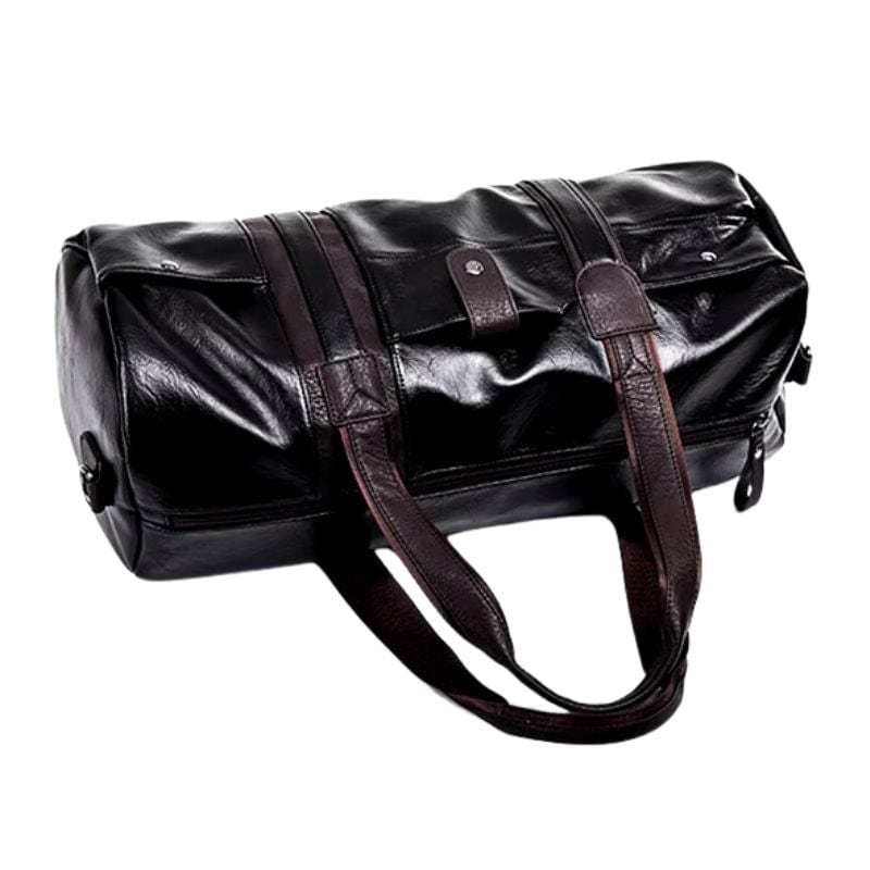 Sac de voyage cuir noir Noir Dailysac