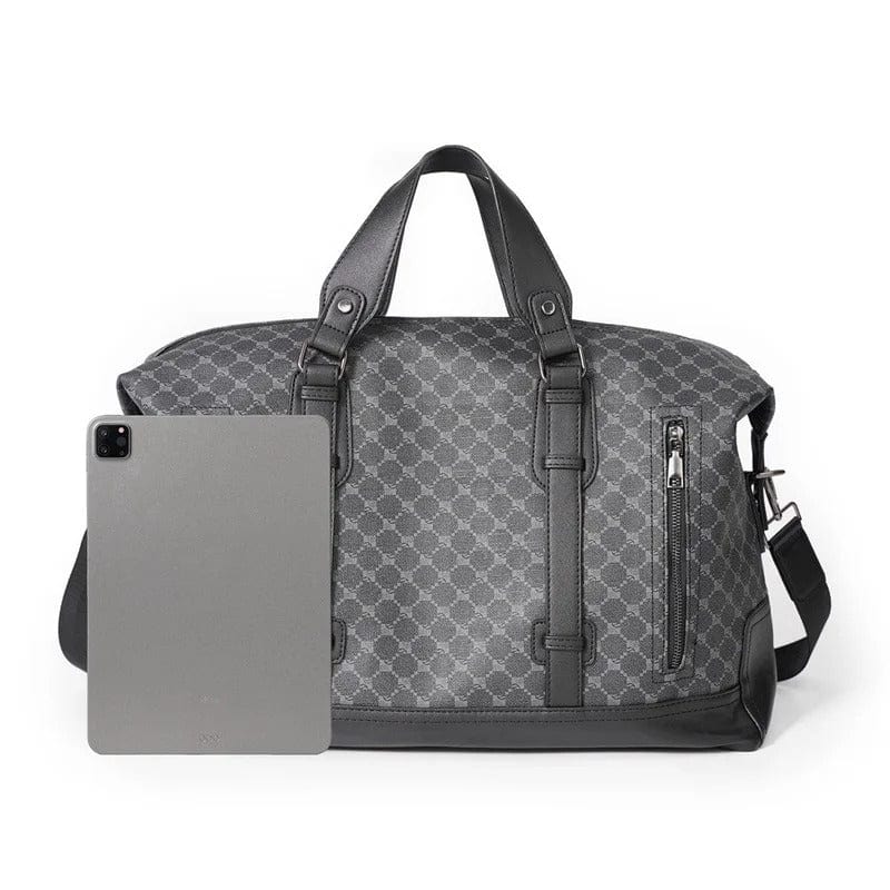 Sac de voyage de luxe homme Noir et Gris Dailysac