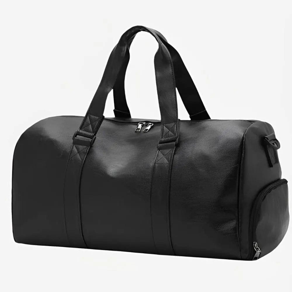 Sac de voyage en cuir vintage femme Noir Dailysac