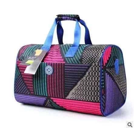 Sac de voyage femme coloré Patchwork Dailysac