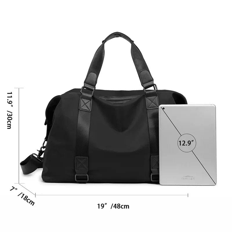 Sac de voyage femme noir Noir Dailysac