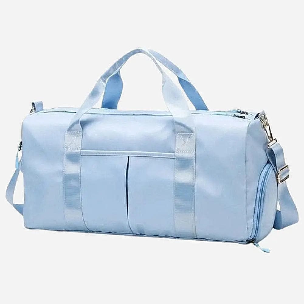 Sac de voyage femme personnalisé Bleu clair Dailysac