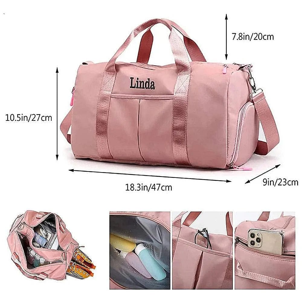 Sac de voyage femme personnalisé Dailysac