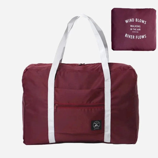 Sac de voyage femme pliable Bordeaux Dailysac