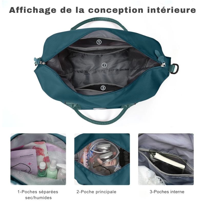 Sac de voyage femme pliant Dailysac