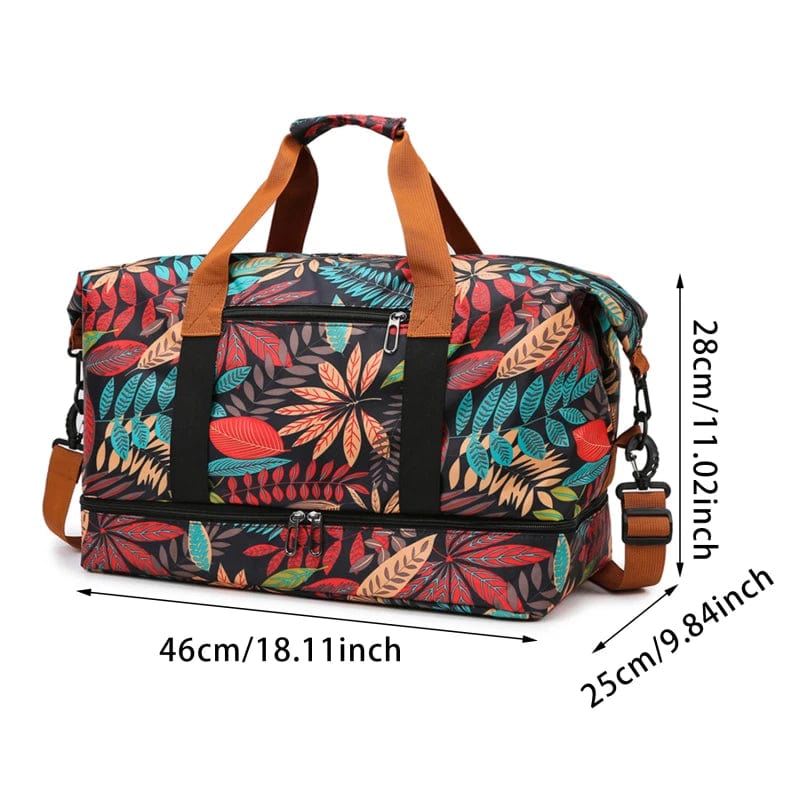 Sac de voyage femme pour cabine avion Rouge Dailysac