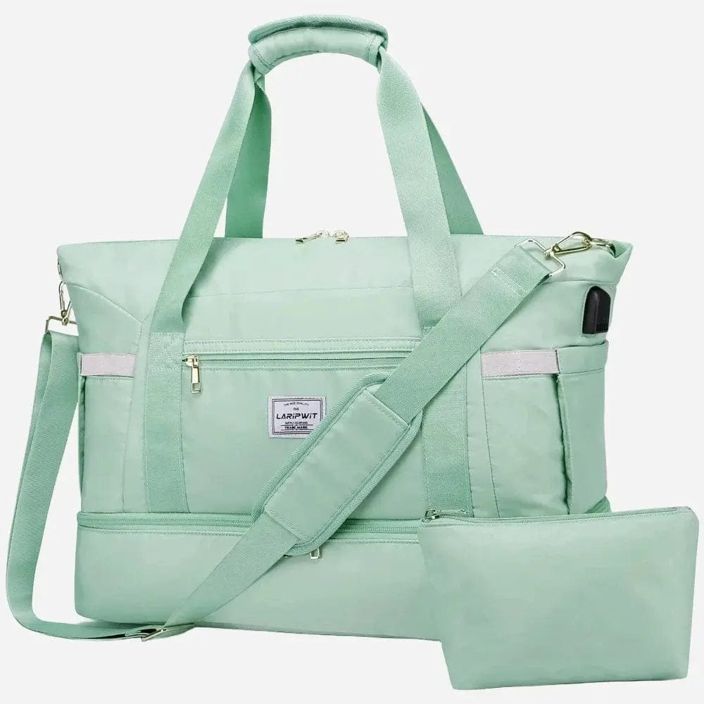 Sac de voyage femme week-end Vert Dailysac